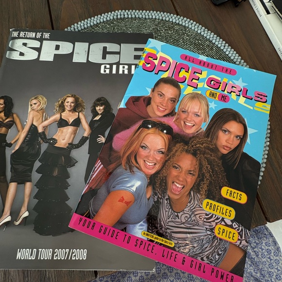 Other - 2Spice Girls Fan Book - Blue & Pink Cover fir the collector
